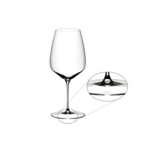 Riedel Veloce 4-Piece Cabernet/Merlot Wine Glass Set, 28 oz