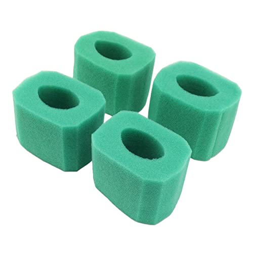 Filter Pump Cartridge Sponge, Reusable 4pcs Filter Foam for Bathrooms for Fish Tanks