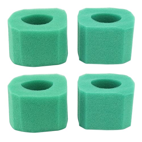 Filter Pump Cartridge Sponge, Reusable 4pcs Filter Foam for Bathrooms for Fish Tanks