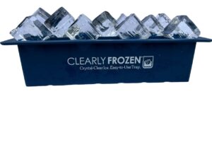 clearlyfrozen high capacity (21 x 1.3 inch) home clear ice cube mold - mold only, don't buy unless you already have the clearlyfrozen system insulation box