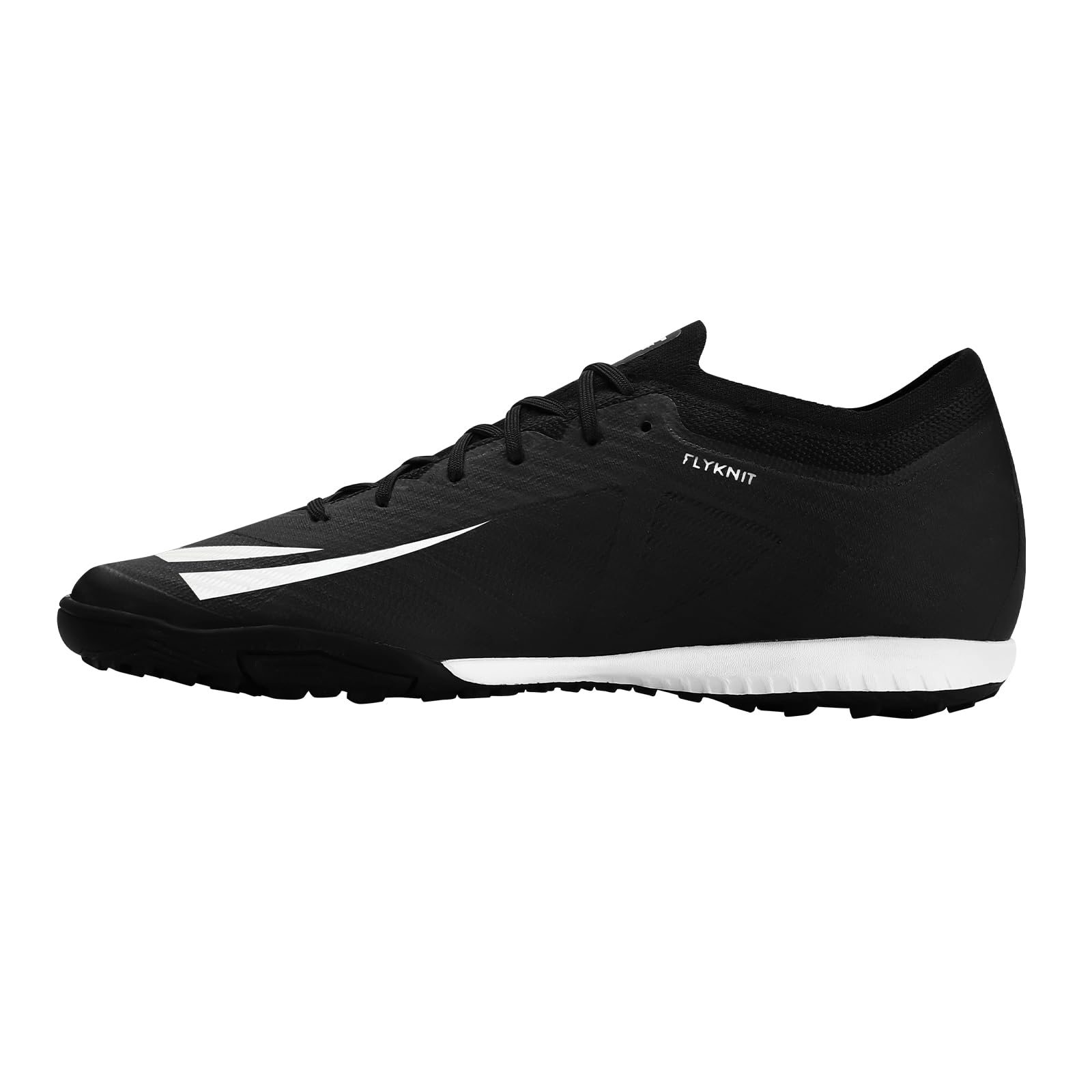 Tazzico Mens Soccer Cleats Womens Indoor TF Soccer Shoes FG Football Boots Professional Training Turf Football Cleats CR7 Soccer Shoes (Black-White,9Men)