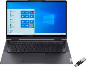 lenovo yoga 7i 2-in-1 laptop 2022, 14" fhd touchscreen, intel evo platform, 11th core i7-1165g7, iris xe graphics, 12gb ddr4 512gb ssd, wi-fi 6 thunderbolt 4.0 backlit kb fingerprint, windows 11