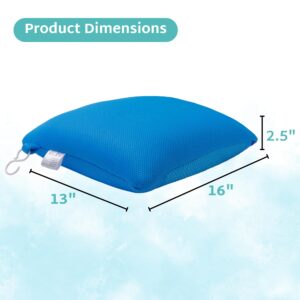 Shower Seat Cushion - Waterproof Cushion for Shower Seat | Bath Pillows Shower Chair for Inside Shower | Quick Drying Bath Seat Cushions for Shower Chairs with Machine Washable Removable Cover