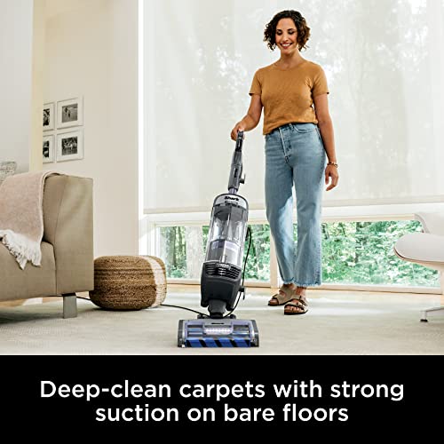 Shark AZ2001AMZ Vertex DuoClean PowerFins Upright Vacuum, with Powered Lift-Away & Self-Cleaning Brushroll, Dark Lilac, 1 qt Dust Cup