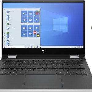 HP 2023 Pavilion x360 14" FHD IPS Touchscreen Premium 2-in-1 Laptop, 11th Gen Intel 4-Core i5-1135G7 Upto 4.2GHz, 8GB RAM, 512GB PCIe SSD, Windows 11 Home + HDMI Cable, Silver