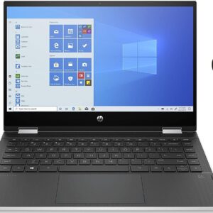 HP 2023 Pavilion x360 14" FHD IPS Touchscreen Premium 2-in-1 Laptop, 11th Gen Intel 4-Core i5-1135G7 Upto 4.2GHz, 64GB RAM, 256GB PCIe SSD, Windows 11 Home + HDMI Cable, Silver