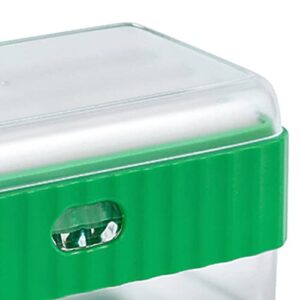 VINGVO Box, Plastic Lathering Tray Decorative for Hotel (Green)