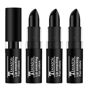 3 pcs clown makeup eye black stick black face paint lipstick, cream blendable body paint sticks professional sfx halloween cosplay costume makeup,eye black softball baseball football sports face paint