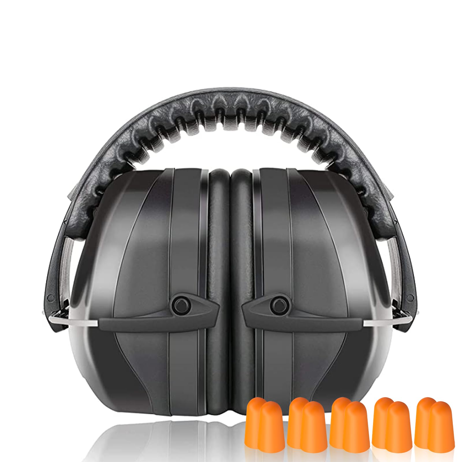 Ear Protection for Shooting, Noise Cancelling Headphones Autism, NRR 26dB Noise Sound Protection Headphonesfor Shooting Gun Range Mowing Construction Woodwork Adult Kids Earmuffs Hearing Protection