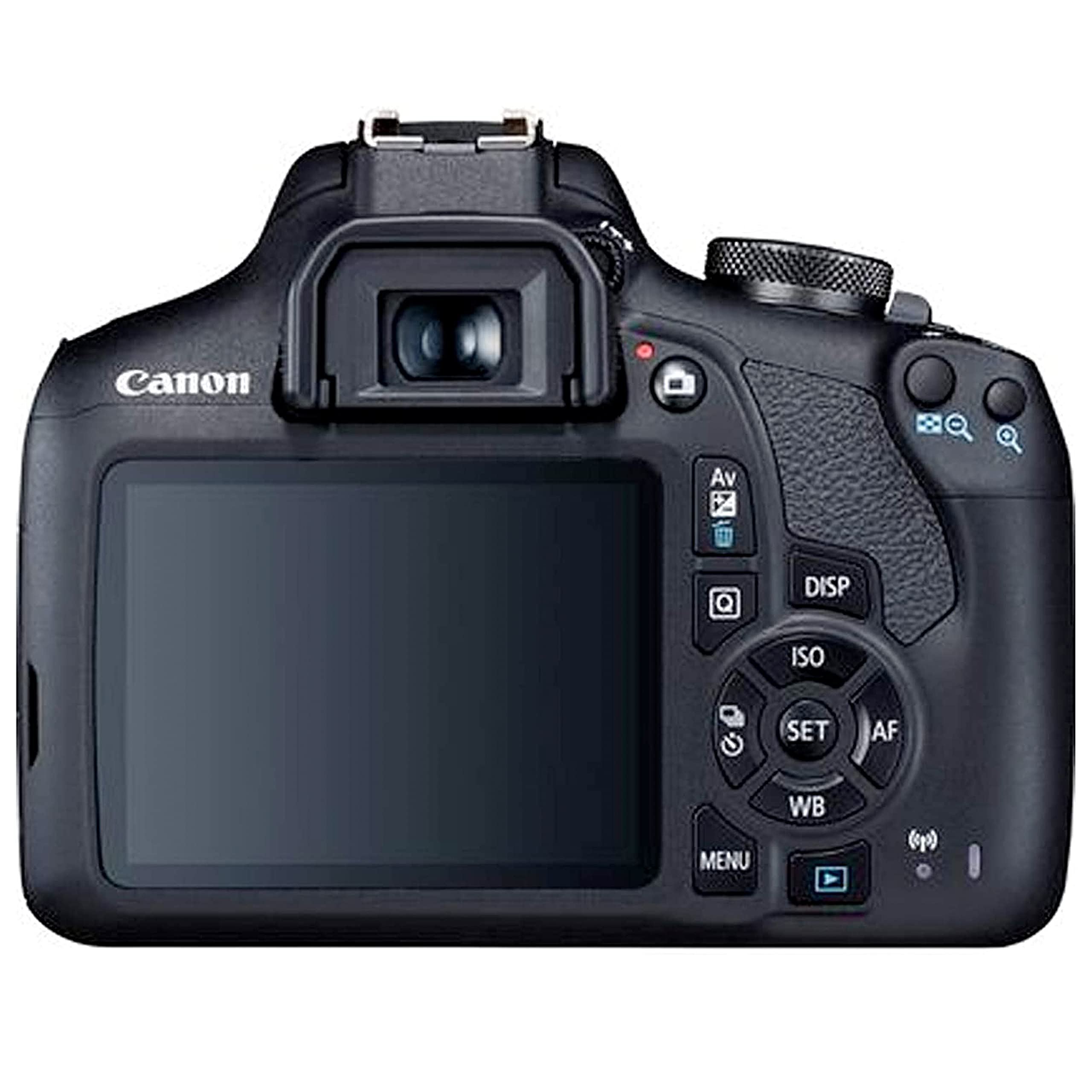 Canon EOS 2000D (Rebel T7) DSLR Camera w/Canon EF-S 18-55mm F/3.5-5.6 Zoom Lens+ Case + 64GB Memory(28pc Bundle)