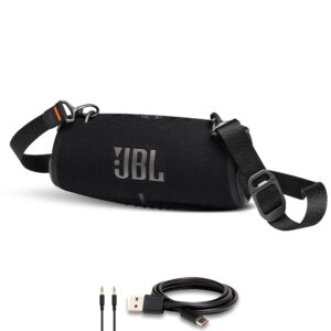 jbl xtreme 3 portable bluetooth speaker (black) with extended protection
