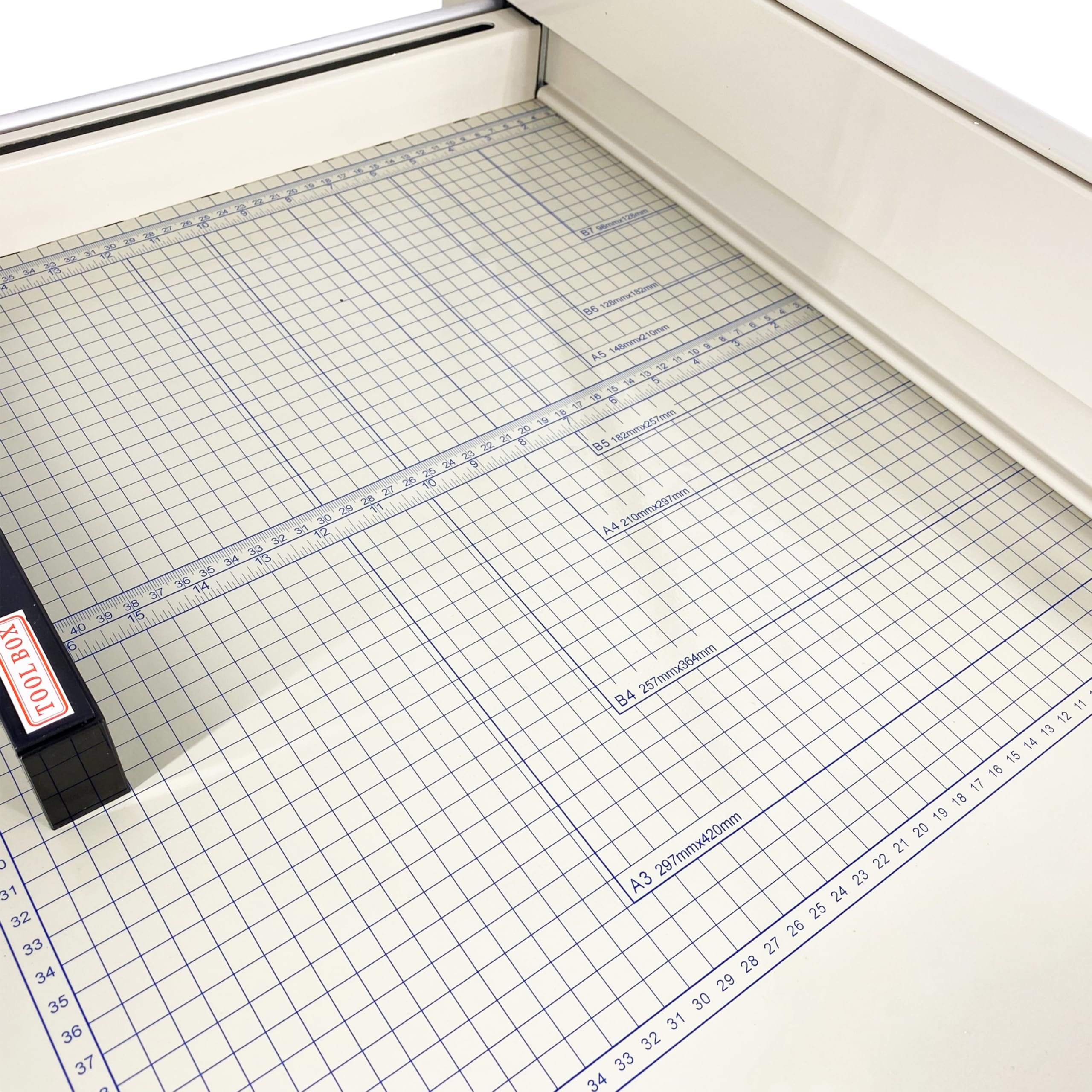 HFS(R) 17" Heavy Duty Guillotine Paper Cutter - Stack Paper Trimmer-Cuts Up to 400 Sheets