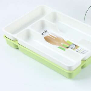 Drawer Organizer Tray Spoon Forks Cutlery Separation Finishing Rack Storage Box cutlery storage box