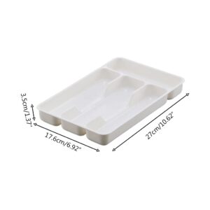 Drawer Organizer Tray Spoon Forks Cutlery Separation Finishing Rack Storage Box cutlery storage box