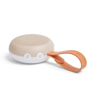 ergopouch white noise machine drift away - baby adults sleeping sound machine - natural soothing noise cancelling therapy portable travel usb recharge adjustable light