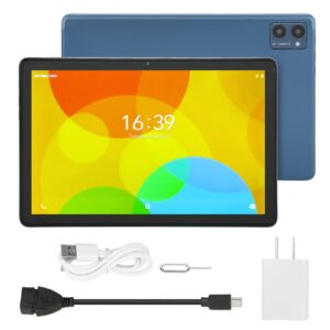 GOWENIC 10.1 Inch Tablet, Android 11.0 4G LTE IPS HD Tablet, 2.4G 5G WiFi 8800mAh Battery 5MP and 13MP Cameras 8GB RAM 128GB ROM Octa Core Calling Tablet (Dark Blue)