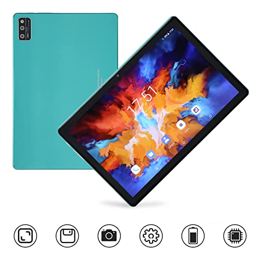 10.1in Tablet, Smart Phone Tablet Fast Charging Octa Core 100‑240V for Office for Studying (US Plug)