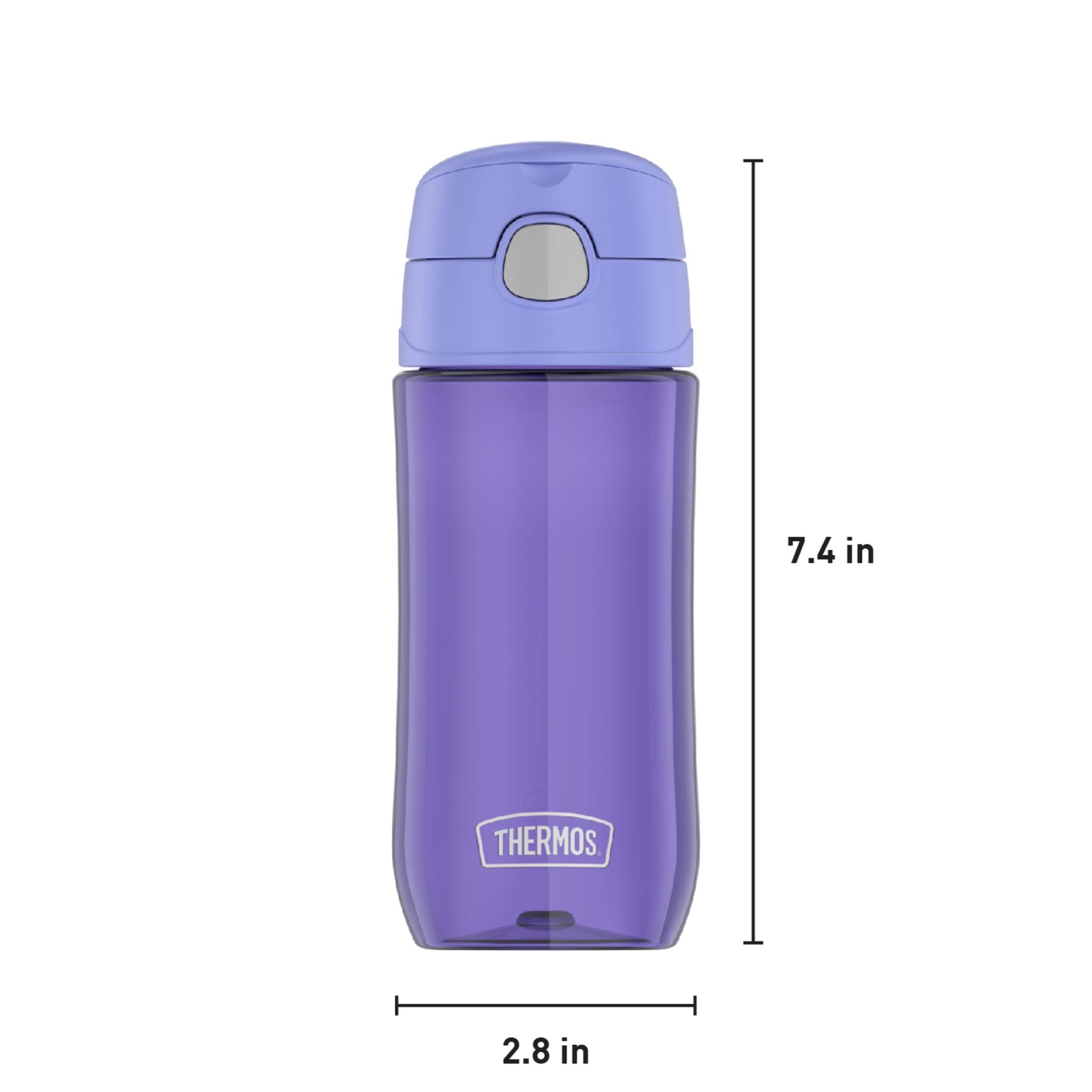 THERMOS FUNTAINER 16 Ounce Plastic Hydration, Lavender