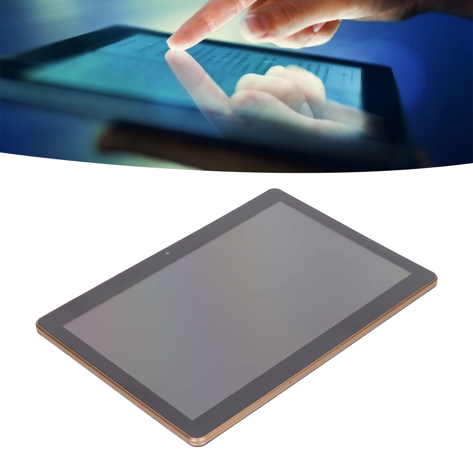 10.1 Inch 9 Tablet, Octa Core Processor, 4GB ROM 64GB ROM, IPS LCD Touch Display, 5MP Camera, WiFi, 5000mAh Battery, 4G Dual SIM Call Tablet (US Plug)