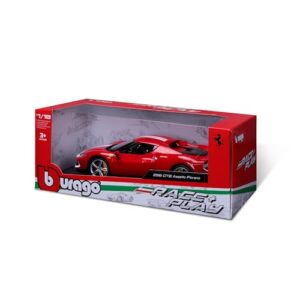 Maisto 1:18 Race & Play Ferrari 296 GTB Assetto Fiorano Red