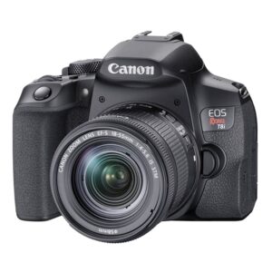 Canon EOS Rebel T8i DSLR Camera with 18-55mm Lens++ Case + 64GB Memory(28pc Bundle)