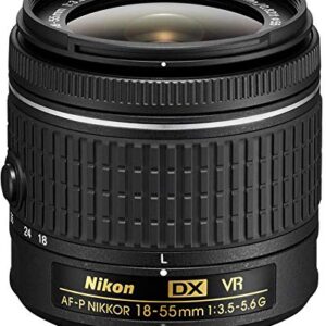 Nikon D7500 20.9MP DSLR Digital Camera w/AF-P DX NIKKOR 18-55mm f/3.5-5.6G VR Lens & AF-P DX 70-300mm f/4.5-6.3G ED Lens + 2 Pcs SanDisk 64GB Memory Card + Accessory Bundle (Black) (Renewed)