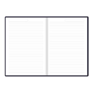 Letts of London Woodland Weekly Planner, 12 Months, January to December, 2024, A5 Size, 8.25" x 5.875", Multilingual, Navy (C082165-24)