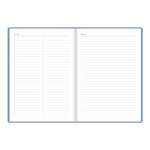 Letts of London Inspire Weekly/Monthly Planner, 12 Months, January to December, 2024, A5 Size, 8.25" x 5.875", Multilingual, Blue (C082020-24)