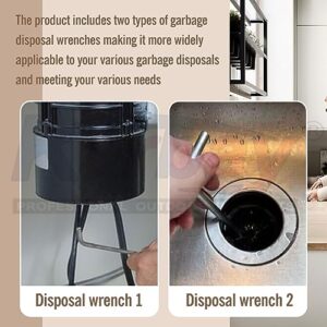 Garbage Disposer Unjamming Wrench/WRN-00 Garbage Disposal Wrench Tool - designed to dislodge jams or clutter from above the sink