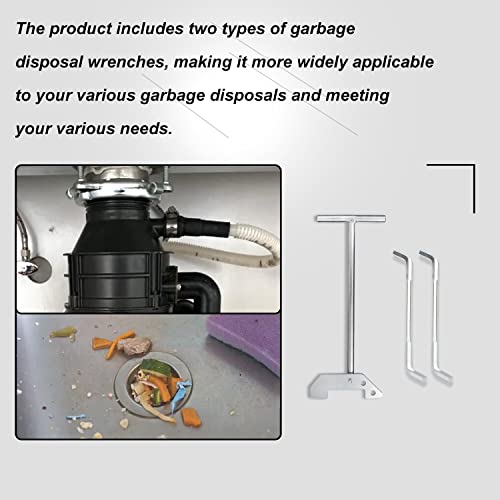 Garbage Disposer Unjamming Wrench/WRN-00 Garbage Disposal Wrench Tool - designed to dislodge jams or clutter from above the sink