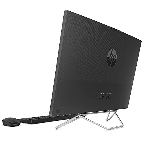 HP 27" FHD IPS All-in-One Desktop Computer 2022, 10-Core Intel Core i7-1255U, Iris Xe Graphics, 16GB DDR4 512GB SSD + 1TB HDD, WiFi 6 Bluetooth, Windows 11 Pro, Black Wireless KB Mouse, COU 32GB USB