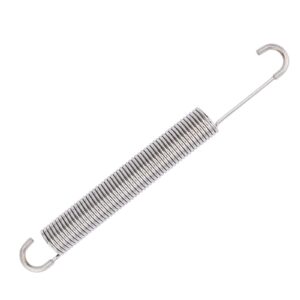 gnpadr 7 inch stainless steel replacement recliner sofa chair mechanism tension spring - long neck hook style