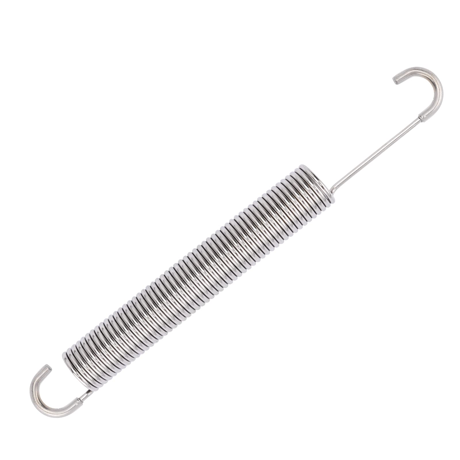 GNPADR 7 inch Stainless Steel Replacement Recliner Sofa Chair Mechanism Tension Spring - Long Neck Hook Style