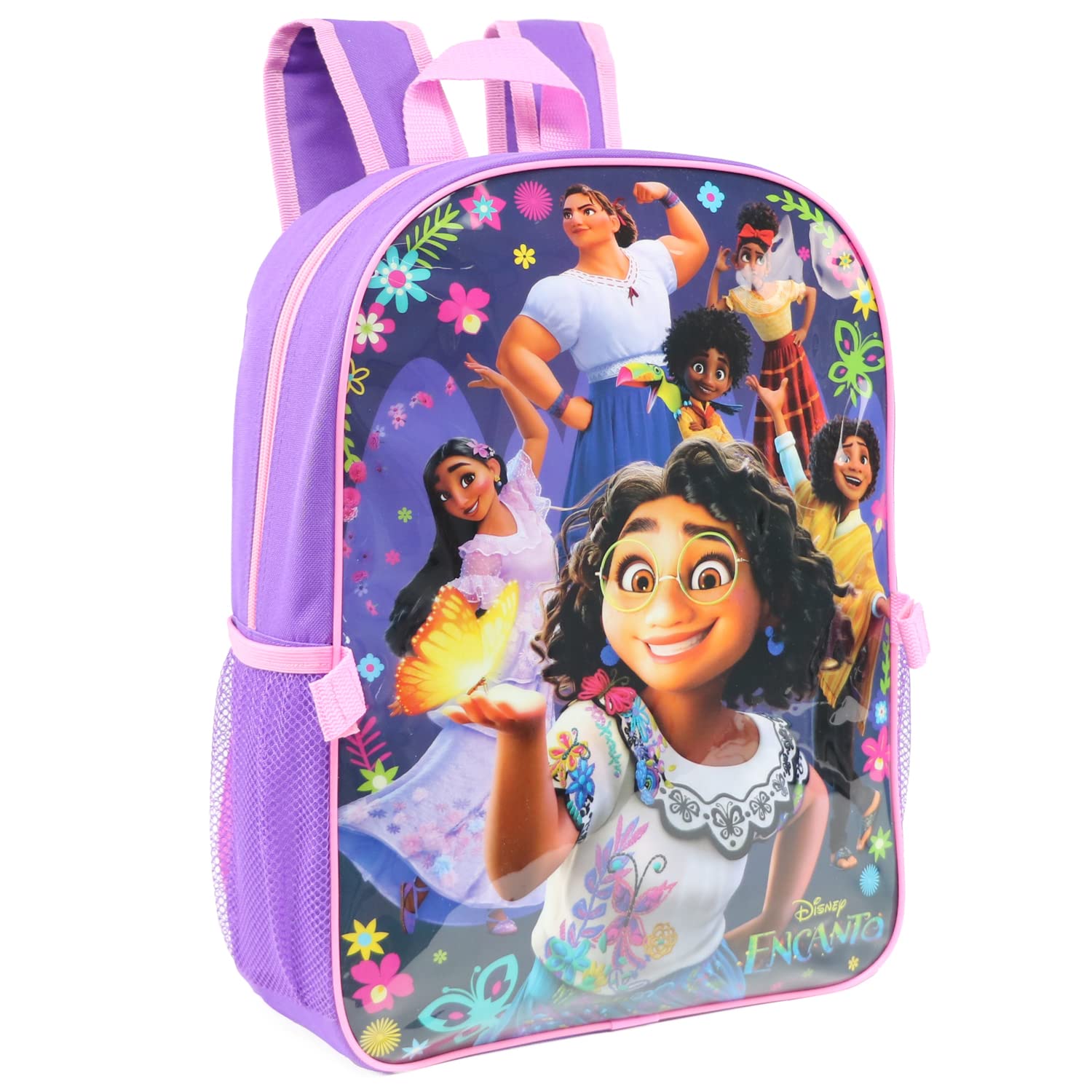 Ruz Encanto 16' Full Size Mirabel Backpack Lunchbox Set Bookbag School Set