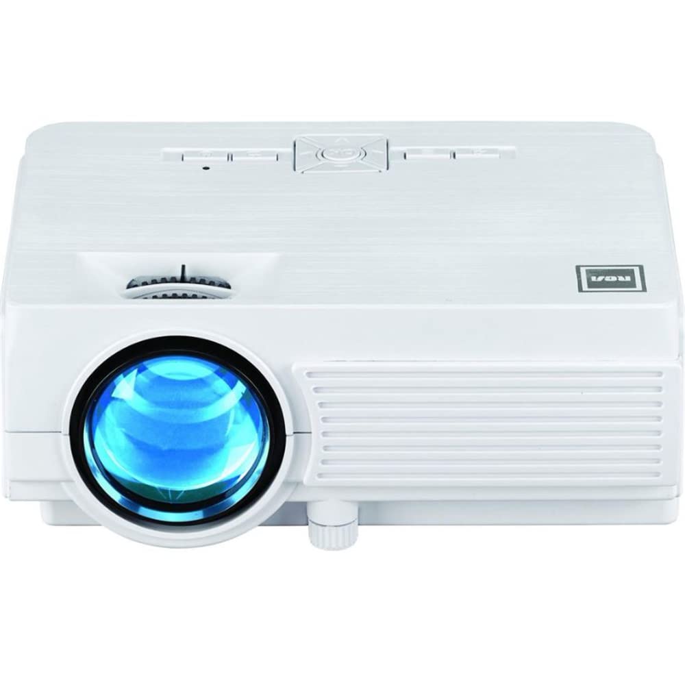 RCA 480P LCD Home Theater Projector with Bonus 100" Fold up Projector Screen RPJ166-COMBO (Renewed)