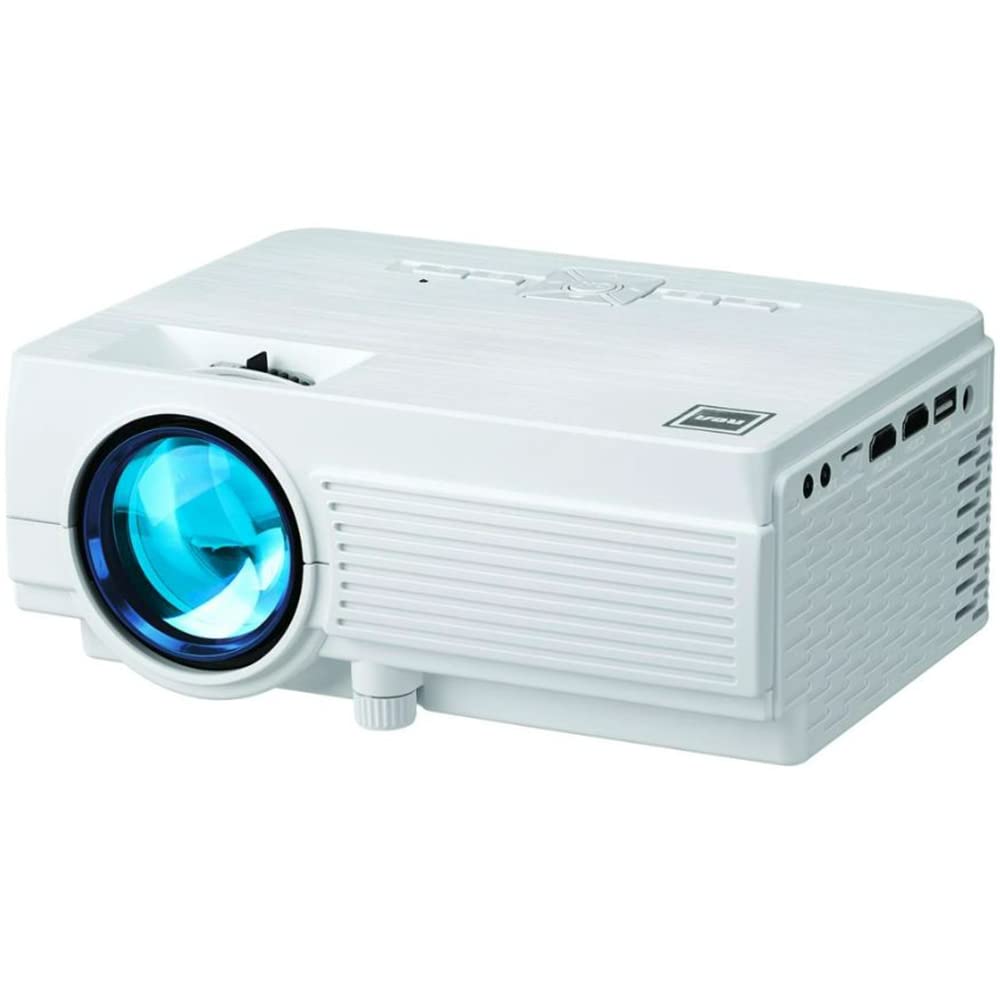 RCA 480P LCD Home Theater Projector with Bonus 100" Fold up Projector Screen RPJ166-COMBO (Renewed)