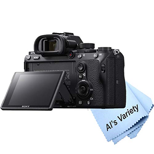 Sony a7 III Mirrorless Digital Camera with 28-70mm Lens + 64GB Memory + Case+ Steady Grip Pod + Tripod+ Software Pack + More (30pc Bundle)