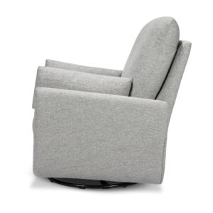 Davinci Juno Swivel Glider in Frost Grey, Greenguard Gold & CertiPUR-US Certified