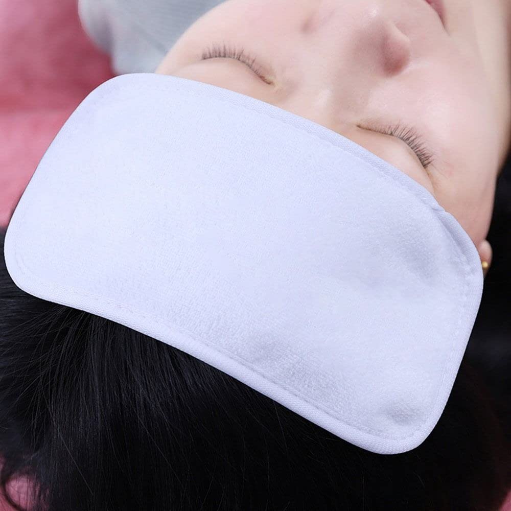 HomeSoGood 6Pcs Reusable Eyelash Extension Forehead Towel Pad Grafted Eyelashes Tray Soft Towel Lash Accessories Makeup Tools