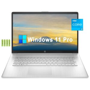 hp 17 17.3" hd+ business laptop computer [windows 11 pro], intel 4-core i3-1125g4 (beat i5-1030g7), 16gb ddr4 ram, 1tb pcie ssd, numeric pad, fast charge, wi-fi, bluetooth 5, hdmi, usb, w/battery