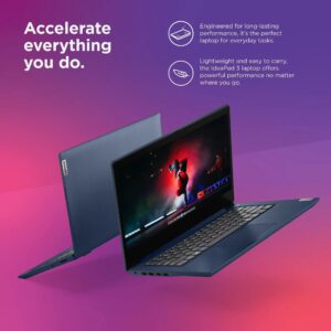 Lenovo Ideapad 3 Business Laptop 14" FHD, AMD Ryzen 7 5700U Octa-Core(Beat i7-1180G7), 20GB RAM 1TB SSD, Backlit Keyboard, Fingerprint Reader, WiFi6, Bluetooth, HDMI, Windows 11, Abyss Blue + Mousepad