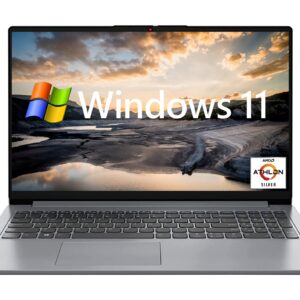 Lenovo IdeaPad Laptop, 15.6" HD Display, AMD Athlon Silver 3050U Processor, Windows 11 Home, 20GB RAM, 1TB SSD, 128GB eMMC, Webcam, HDMI, WiFi 6, USB Type-C, Long Battery Life, PCM