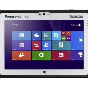 Panasonic Toughpad FZ-M1 MK2, 7 Inch WXGA 10-Pt MultiTouch, Intel Core m5-6Y57 1.10GHz, 8GB, 256GB SSD, 4G LTE, Barcode Reader, Webcam, Windows 10 Pro (Renewed)