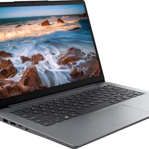 Lenovo 14'' IdeaPad Laptop with Fingerprint Reader (Latest Model), Full HD Anti-Glare Display, Intel Quad Core i5-1135G7, 20GB RAM, 1TB SSD, Iris Xe Graphics, USB Type-C, NLY MP, Windows 11, Gray