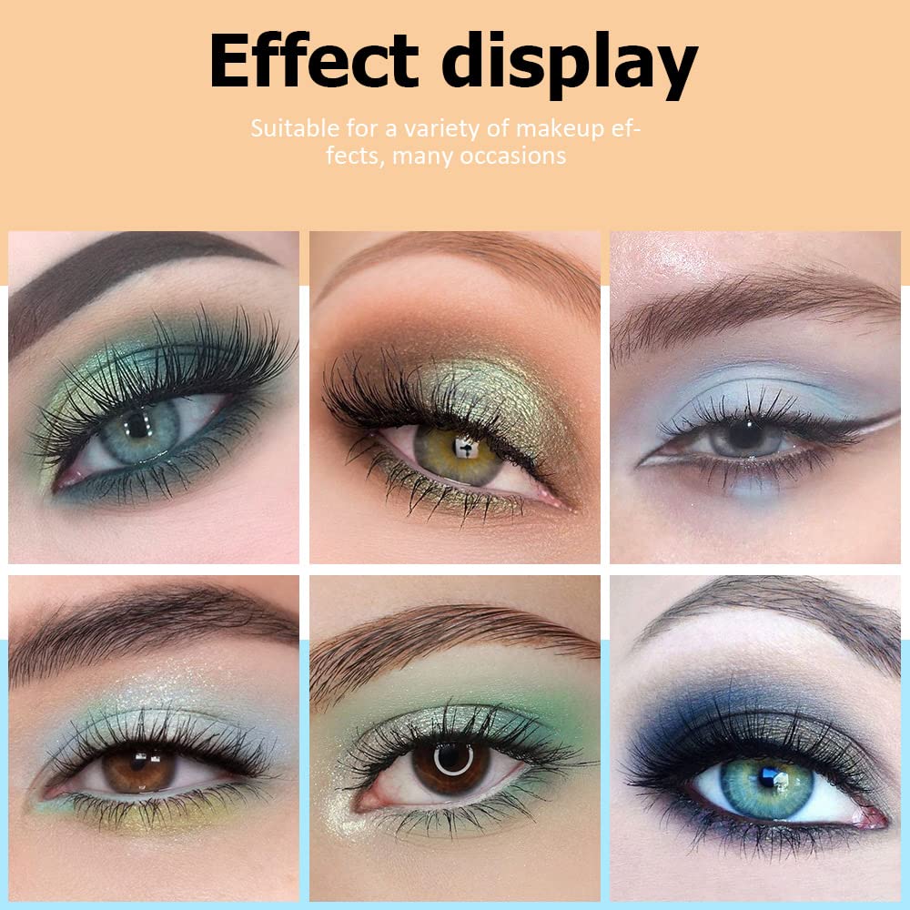 CAKAILA 9 Colors Green Highly Pigmented Colorful Eyeshadow Palette,Matte Shimmer Forest Emerald Green Eye Shadow Makeup Palettes,Long Lasting Waterproof Eye Makeup Palette