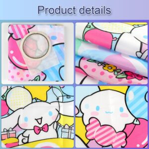 Cute Cartoon Party Supplies, 5 * 3FT Kids Cartoon Backdrop for Birthday, Happy Birthday Backdrop for Party Decorations, Party Favor Banner Decor Photo Background for Girls Boys Birthday Baby Shower