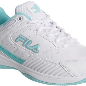 Fila Womens Rifaso Tennis-Pickleball Shoes 8 White/Aruba blule