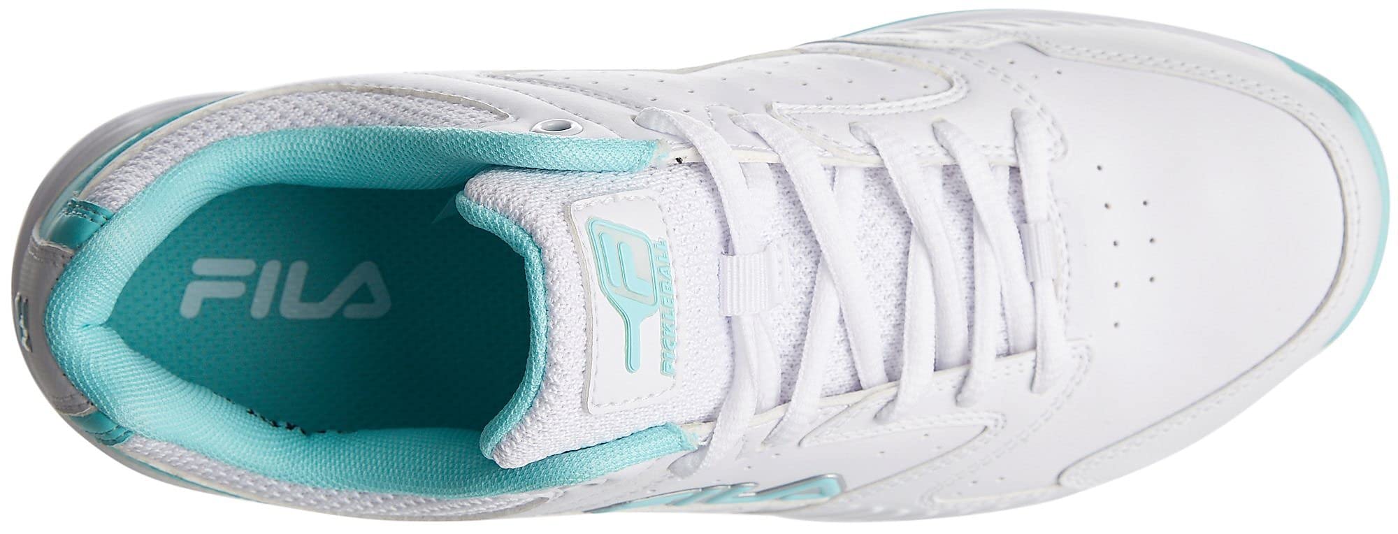 Fila Womens Rifaso Tennis-Pickleball Shoes 8 White/Aruba blule