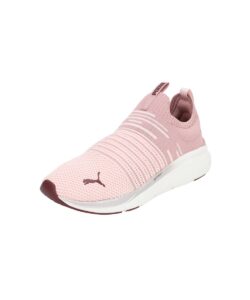 puma unisex-adult softride pro echo slip-on running shoe, frosty pink-future pink, 6 uk