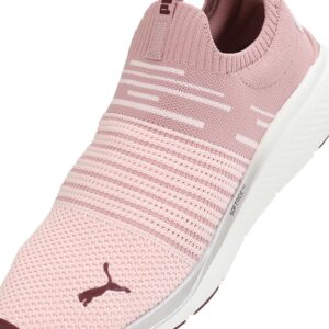 Puma Unisex-Adult Softride Pro Echo Slip-on Running Shoe, Frosty Pink-Future Pink, 6 UK